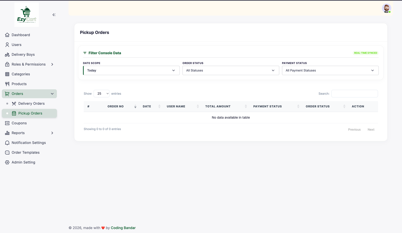 Admin Screen 9